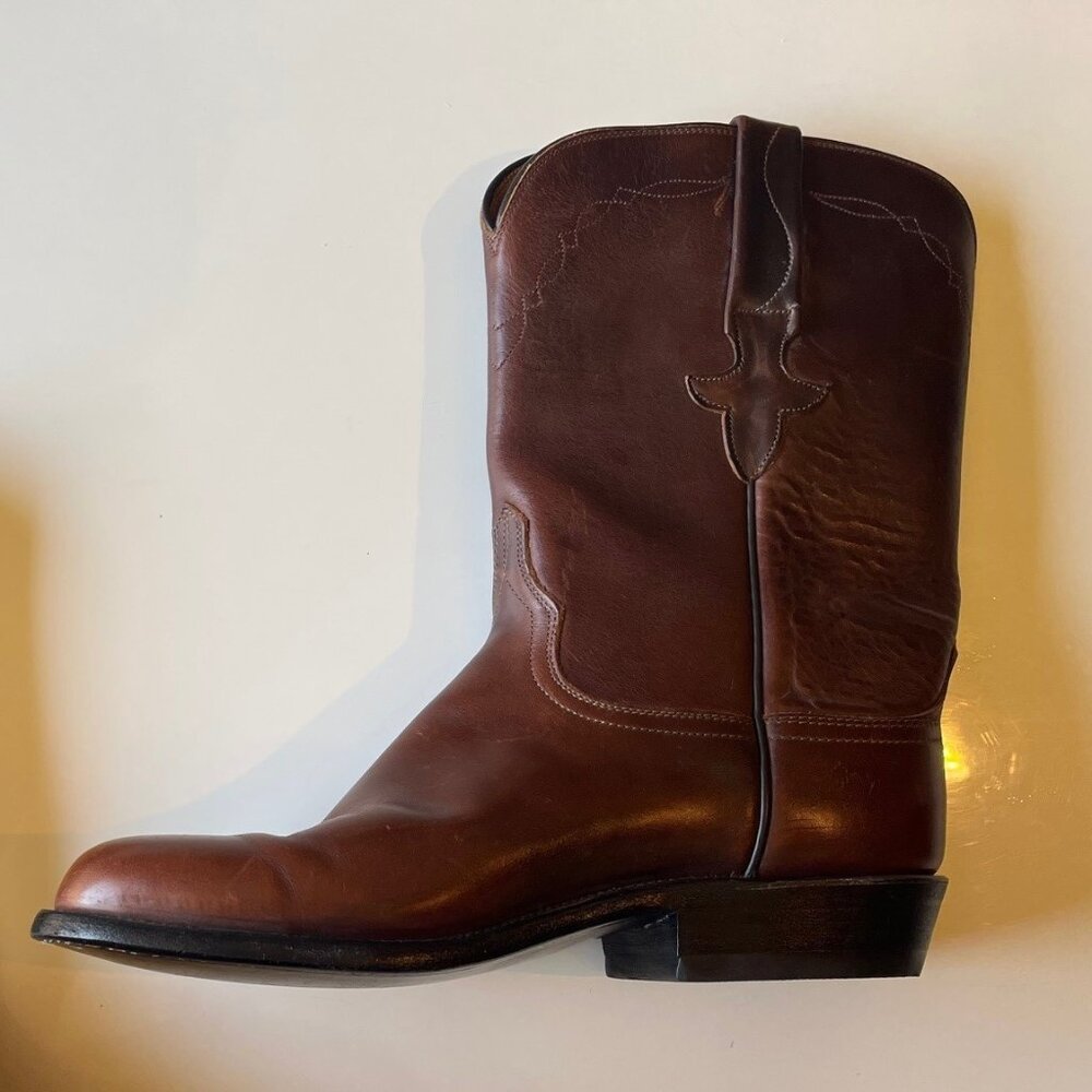 Luchese Kennedy Roper Boots - Picture 2 of 6